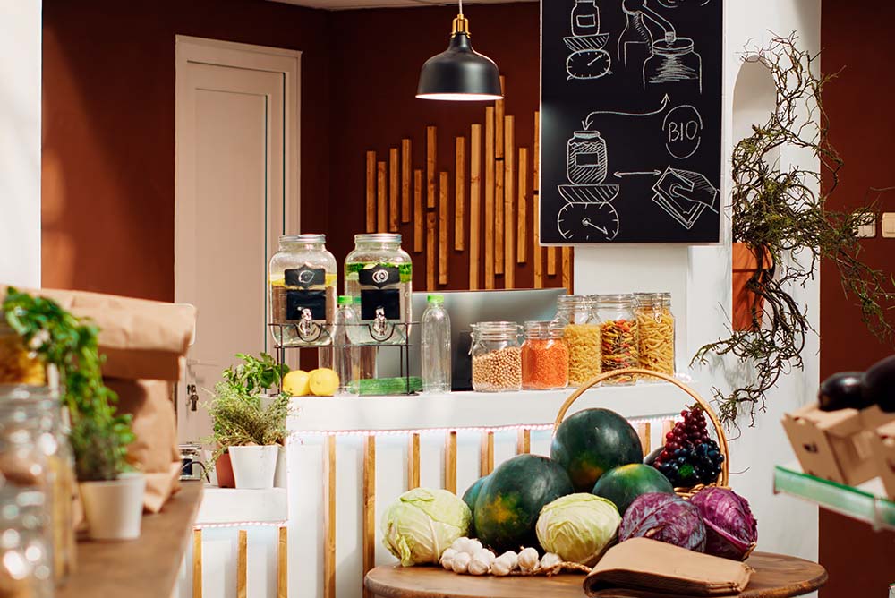 Decoración para Tiendas de Alimentación