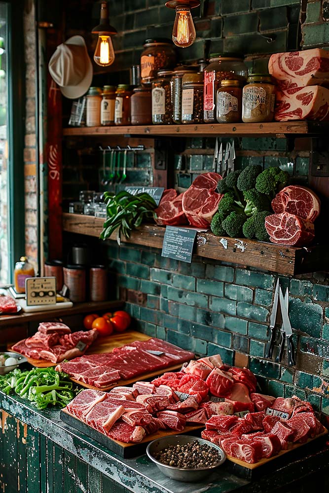 Decoración para Tiendas de Alimentación